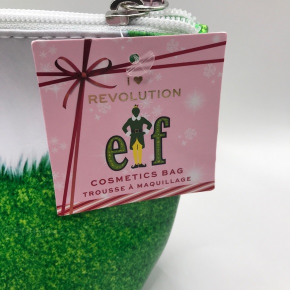 Revolution x Elf The Movie Cosmetic Bag Warner Bros Authentic NWT - Picture 5 of 8